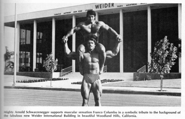 arnold schwarzenegger young bodybuilder