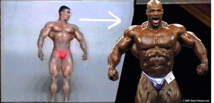 ronnie coleman transformation