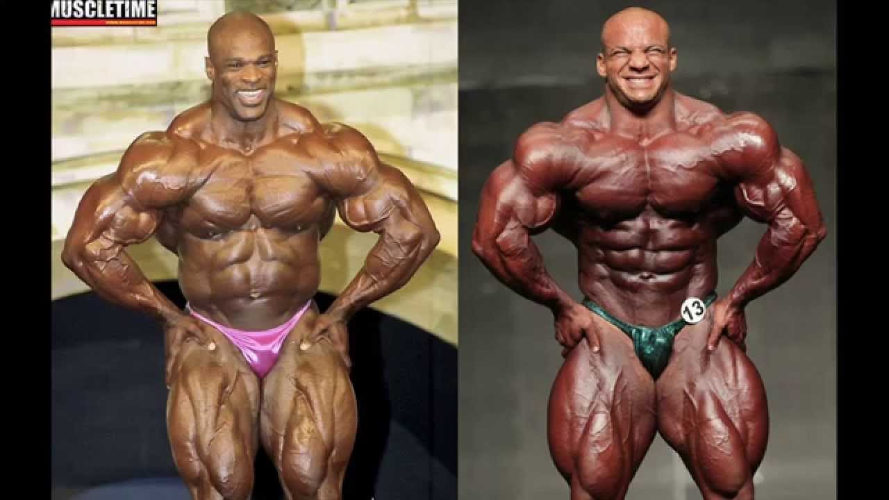 Ronnie Coleman et al. posing for the camera