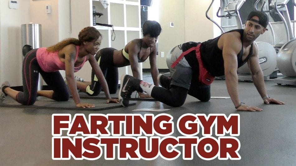 farting gym instructor