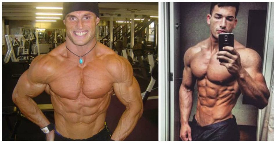 Chase Savoie standing in front of a mirror posing for the camera