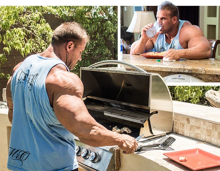 jay cutler shopping like a bodybuilder on budget