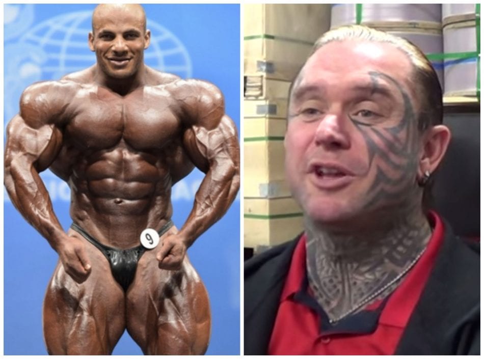 Lee Priest et al. posing for the camera