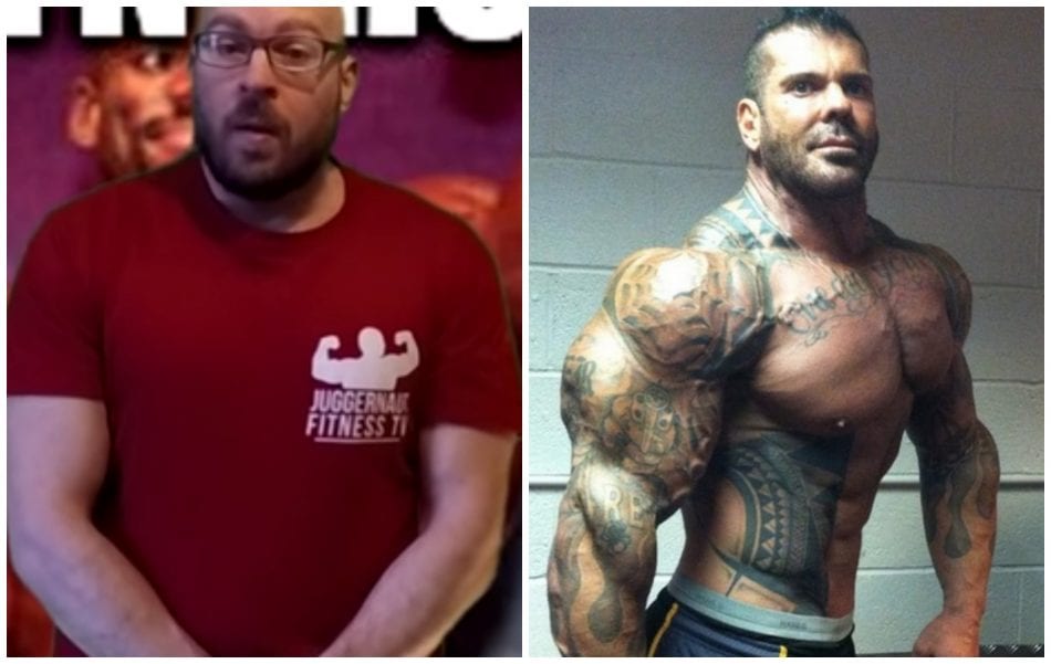A Guy Bashes Rich Piana & Bostin Loyd Because Of Their Contest Drug Video