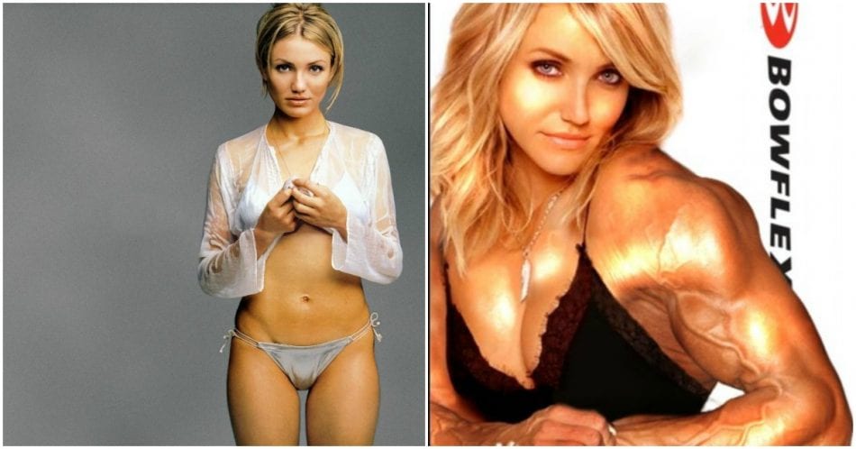 What If Your Favorite Hot Hollywood Stars Were Actually Freaky Bodybuilders