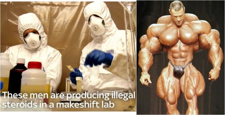 illegal steroid lab