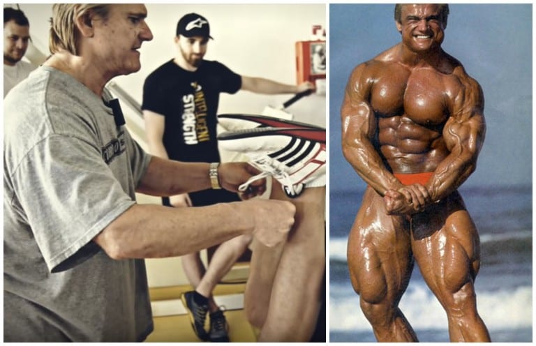 tom platz teaches guy how to lift legs