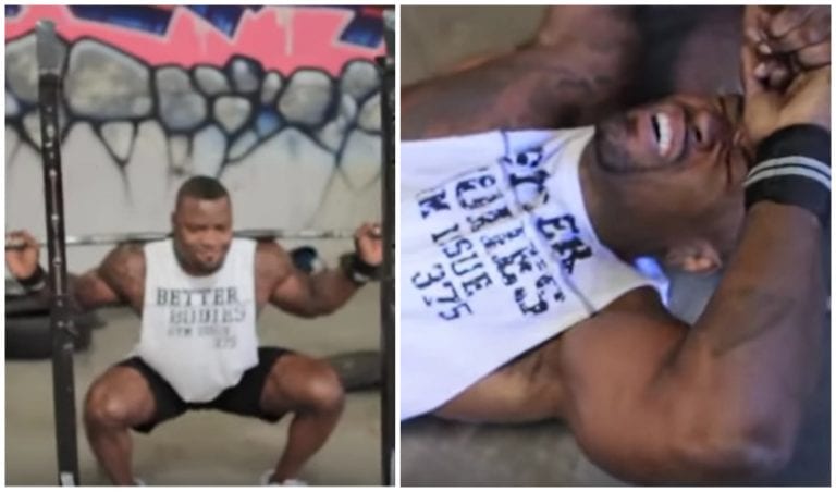 mike rashid does hardcore bodybuilding superset