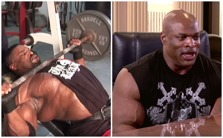 ronnie coleman gruelling workout