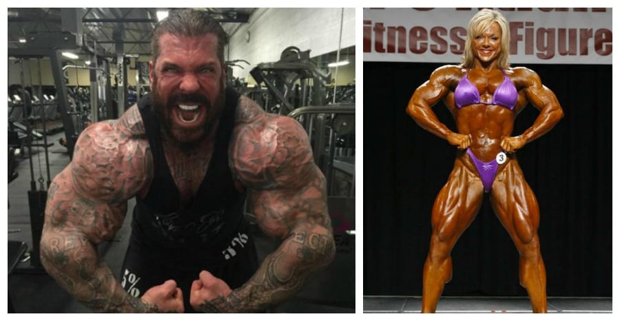 rich piana on females on steroids