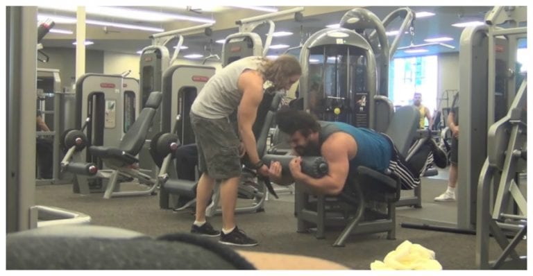 gym prank