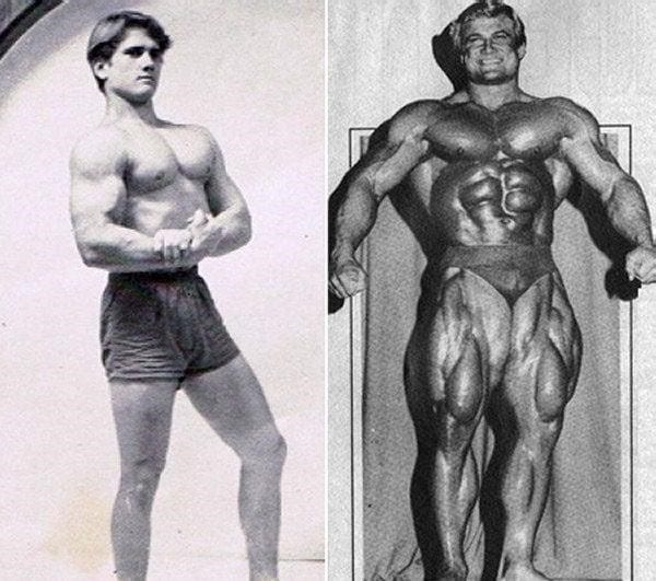 Tom Platz Before and After