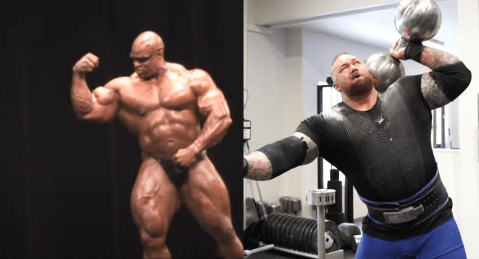 ronnie coleman and hathor bjornsson