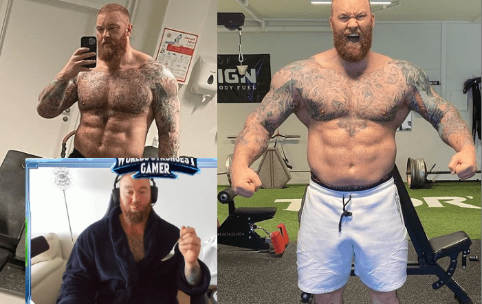 Hafthor Bjornsson covid update