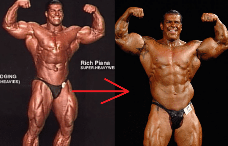 rich piana competing in bodybuilding