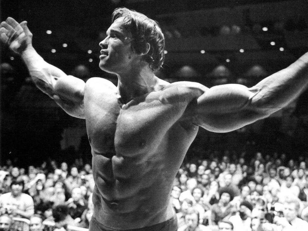 arnold schwarzenegger 7 time mr olympia