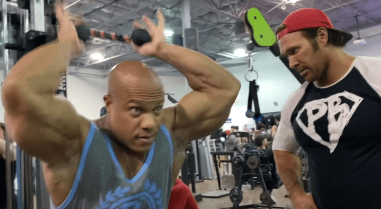 phil heath teached mike o hearn how to lift