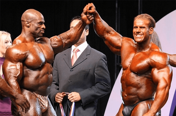 Jay Cutler Vs. Ronnie Coleman: 2006 Olympia Comparison Pics.