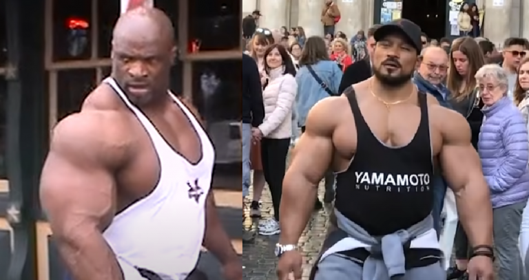 when bodybuilders go out in public