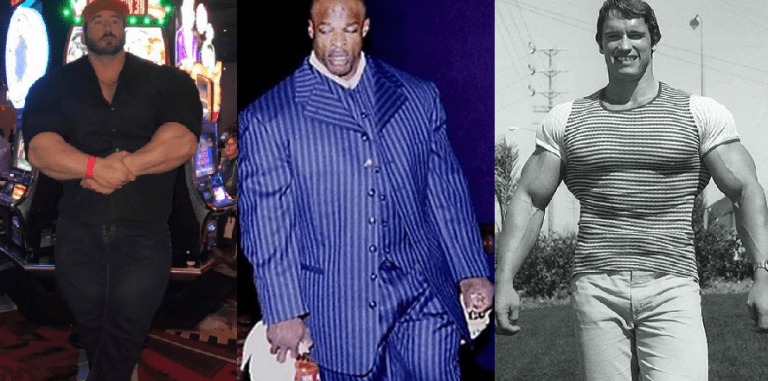 when bodyubuilders wear normal clothes