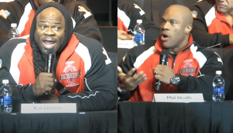 kai greene and phil heath 2014