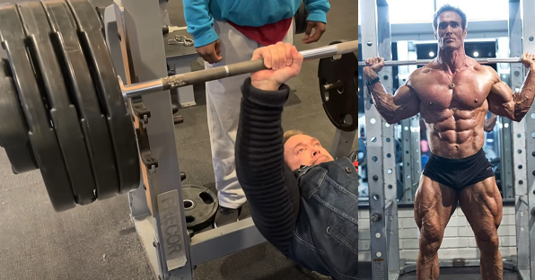Mike O'hearn close grip bench press