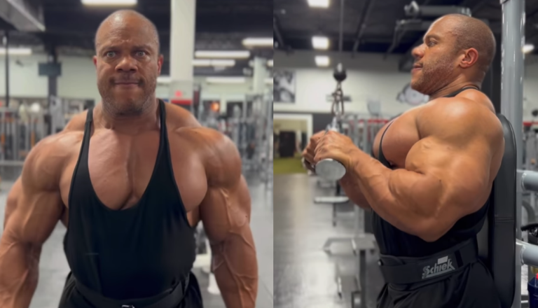 phil heath chest workout