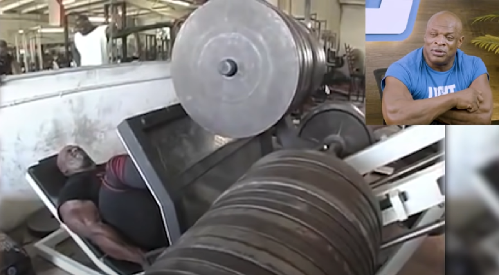 ronnie coleman leg press