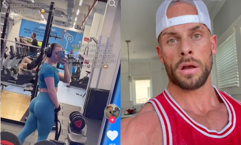 joey swoll responds to toxic woman in gym