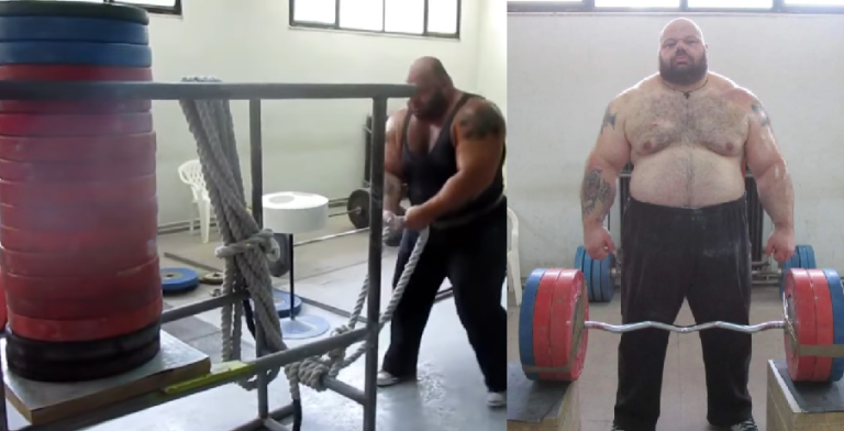 kyriakos grizzly pulling the rope