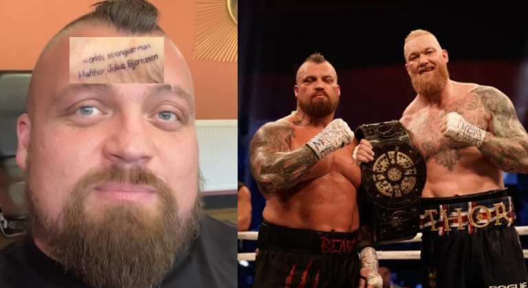 eddie hall tattoo done