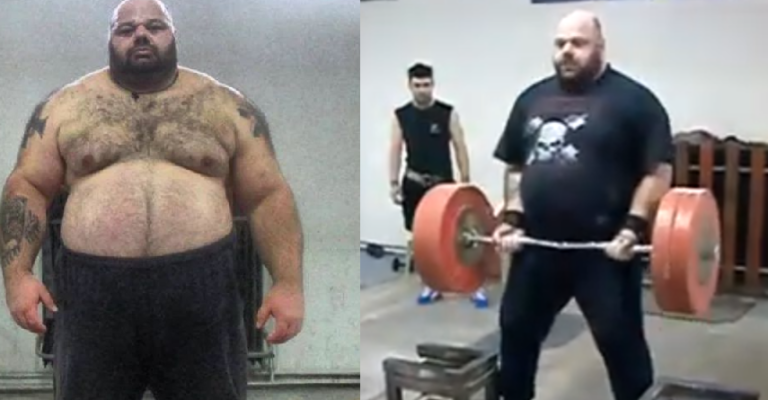 kyriakos grizzly biceps curls