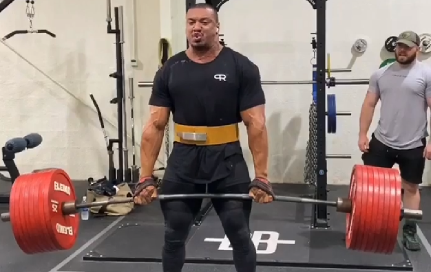 larry wheels deadlift pr