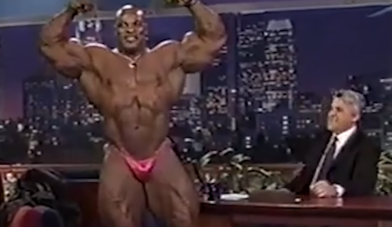 ronnie coleman on jay leno show