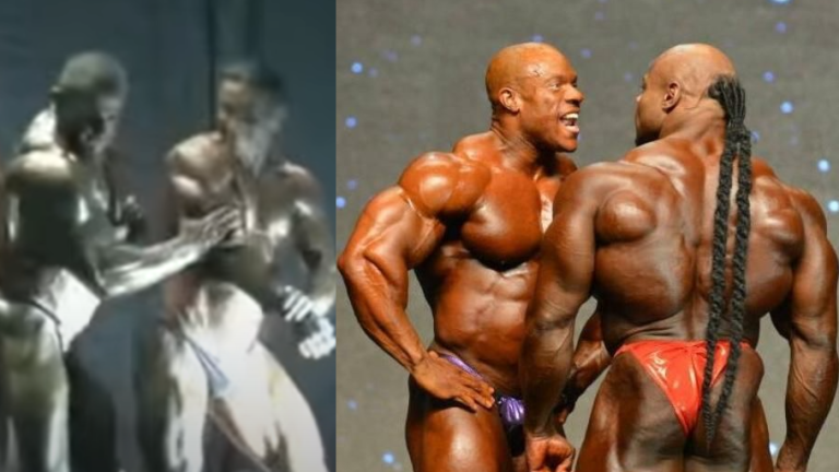 bodybuilders lose control