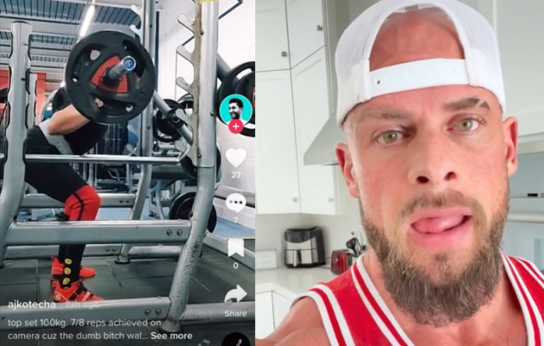 joey swoll responds to squatter
