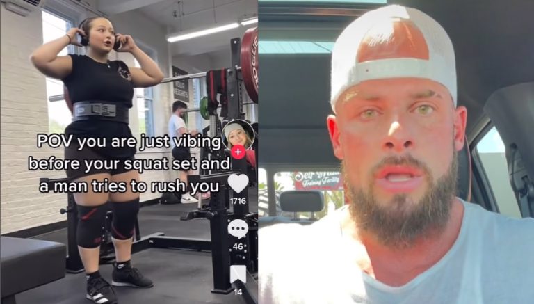 joey swoll responds to squat girl