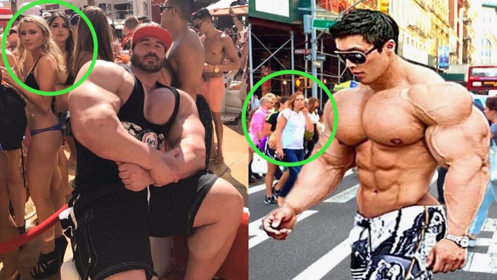 when bodybuilders go outside