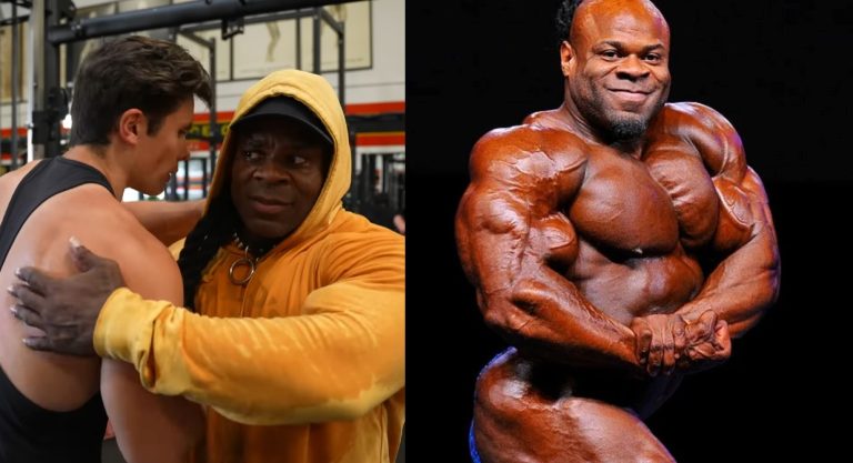 kai greene teaches a natural lifter to train chest