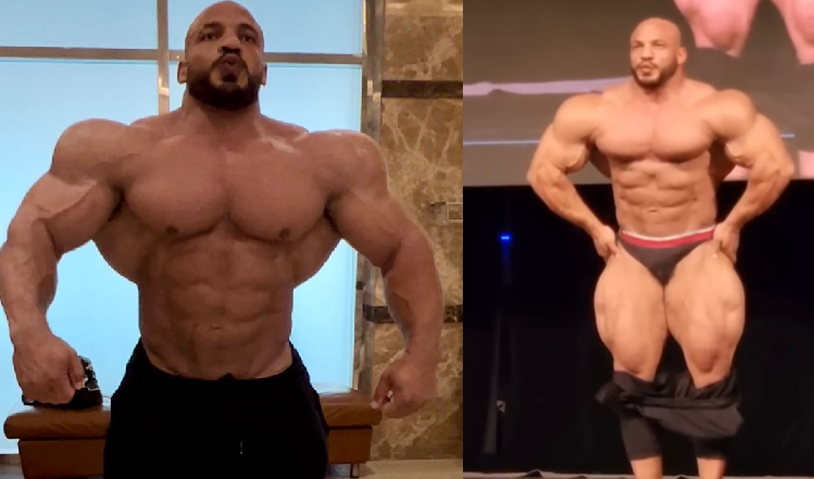 big ramy guest posing