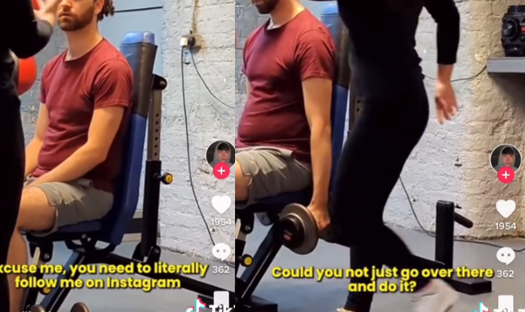 gym influencer