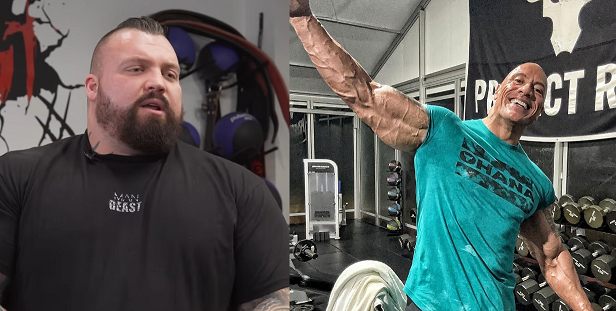 eddie hall says rock uses trt