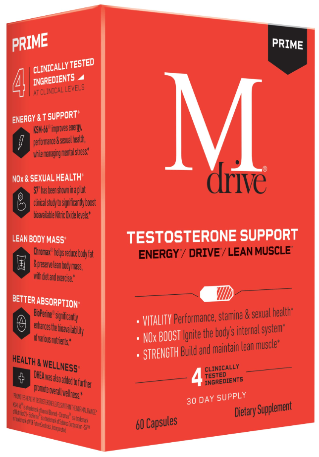 Mdrive testosterone support for men review