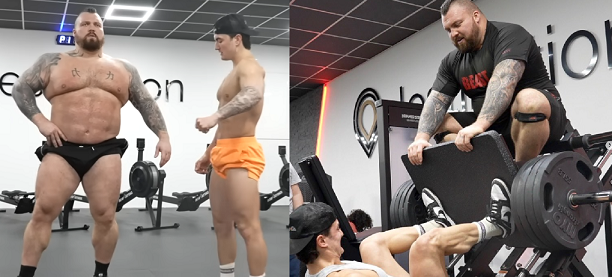 eddie hall jesse james west leg workout