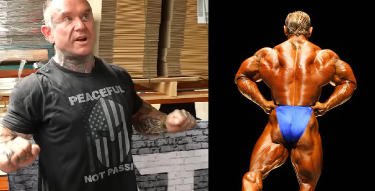 lee priest back training