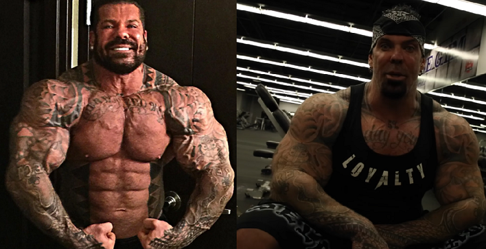 rich piana shoulder press