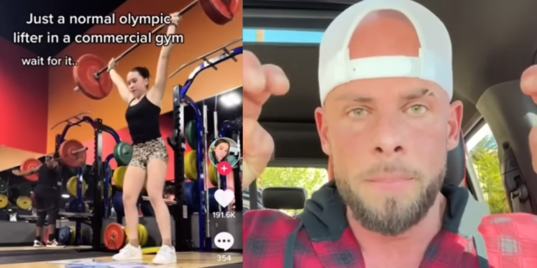 joey swoll responds to woman olympic lifter