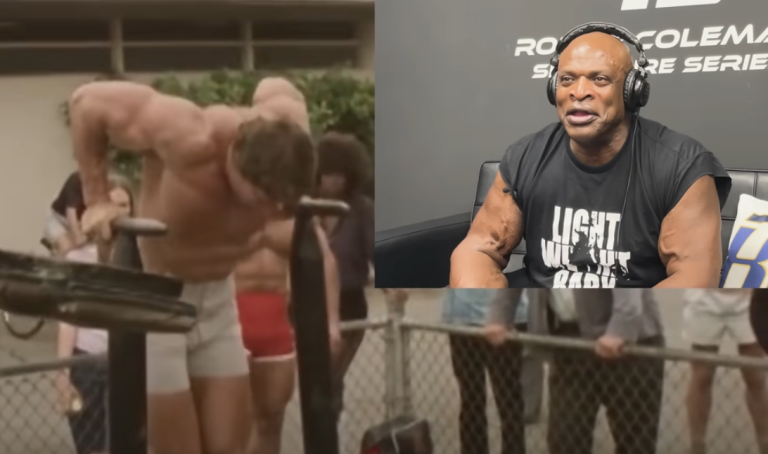 ronnie reacts to arnold schwarzenegger