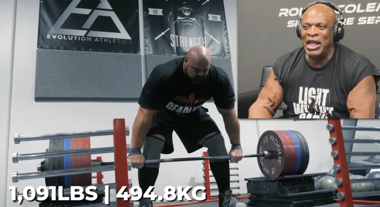 ronnie coleman reacts to brian shaw