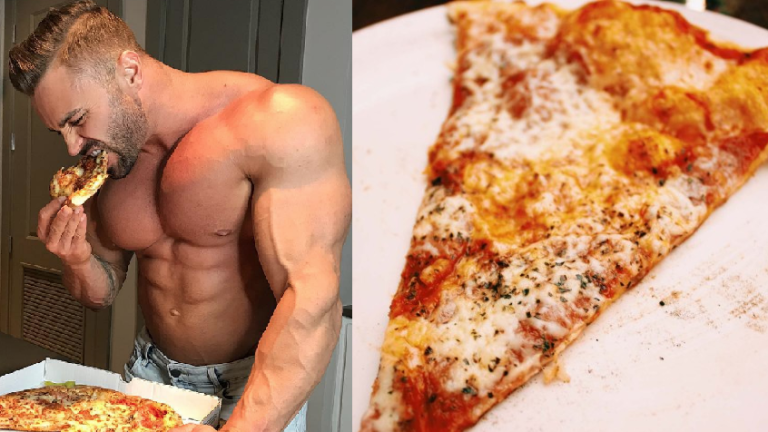 calories in one slice of pizza1